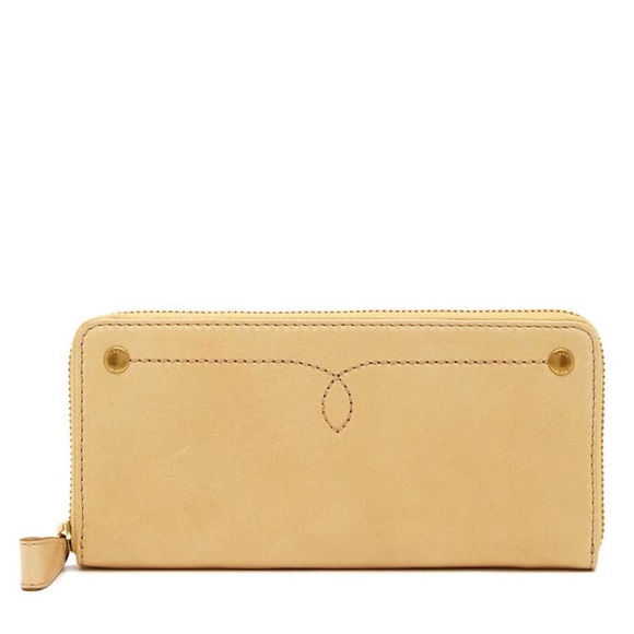 Frye Handbags - New FryeCampus Rivet Zip Leather Wallet